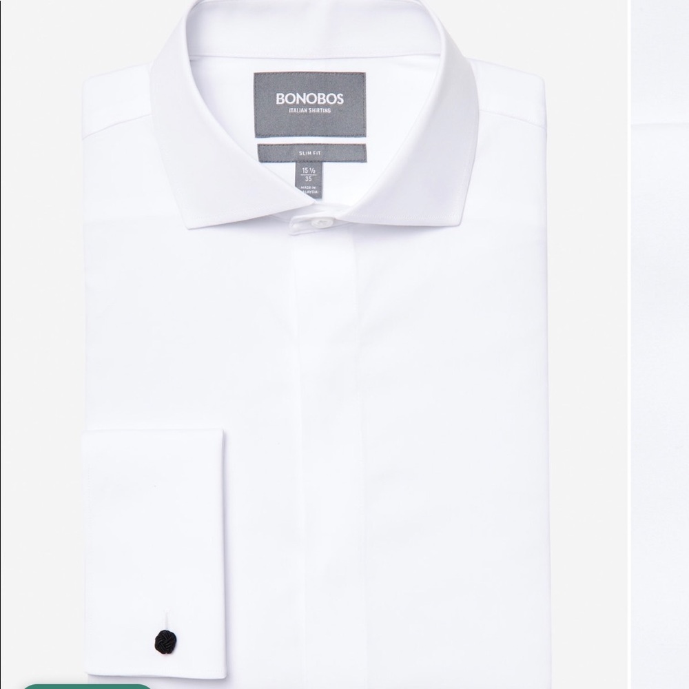 NWOT tuxedo bonobos shirt
